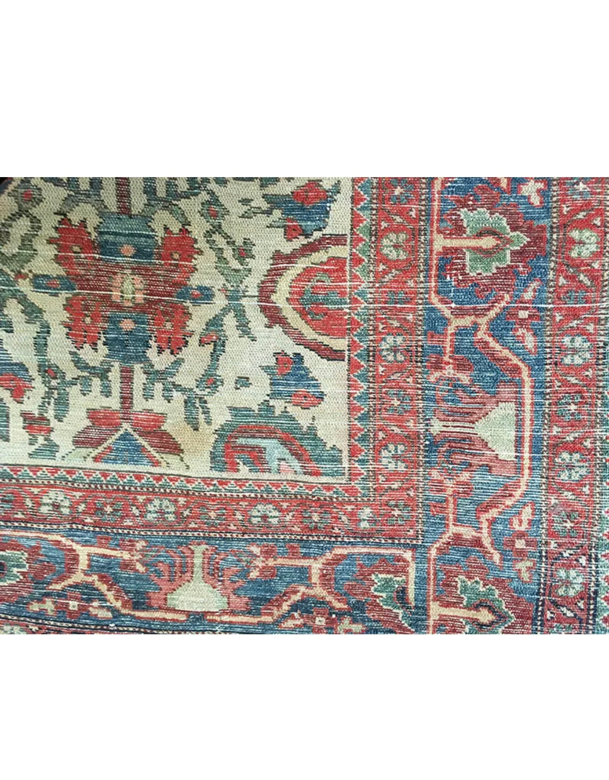 An Antique Persian Mishin/ Malayer Area Rug