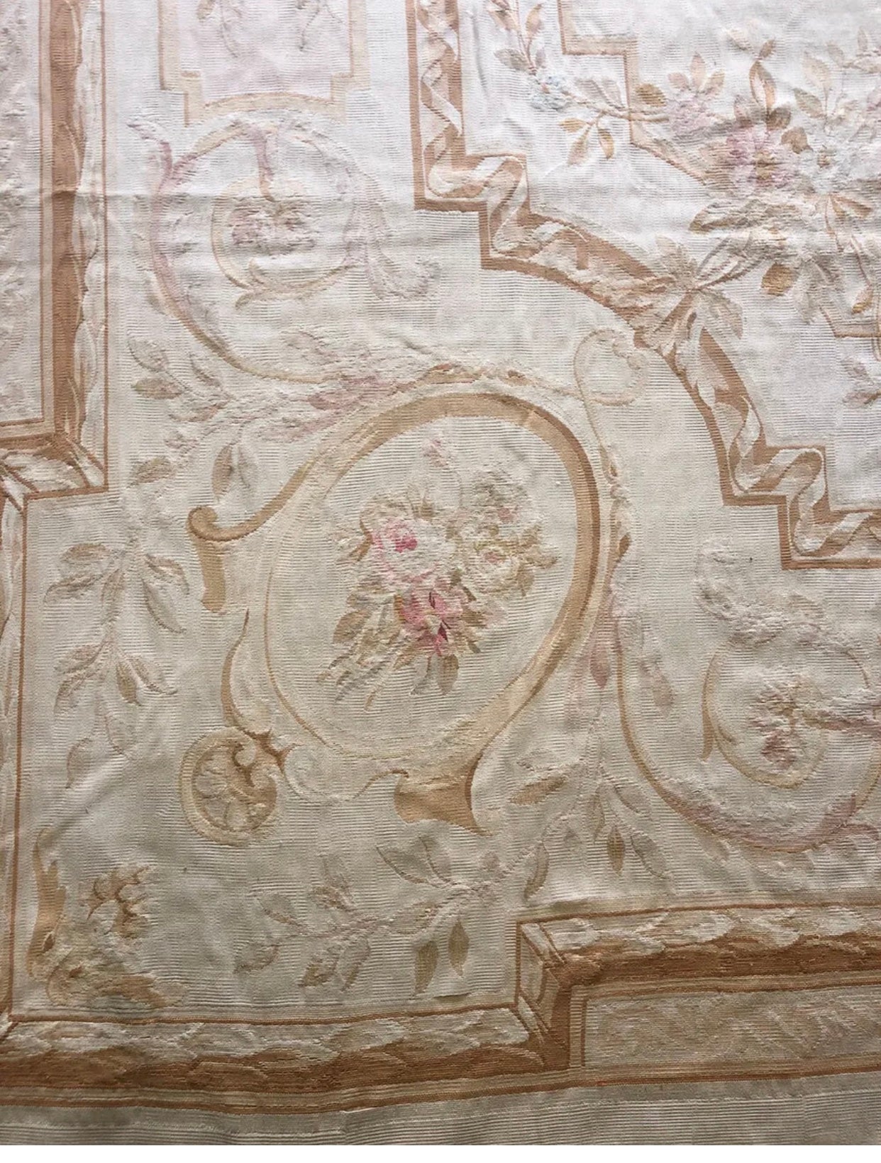A 19th Century Palace Size 11’x 15’ French Aubusson Rug