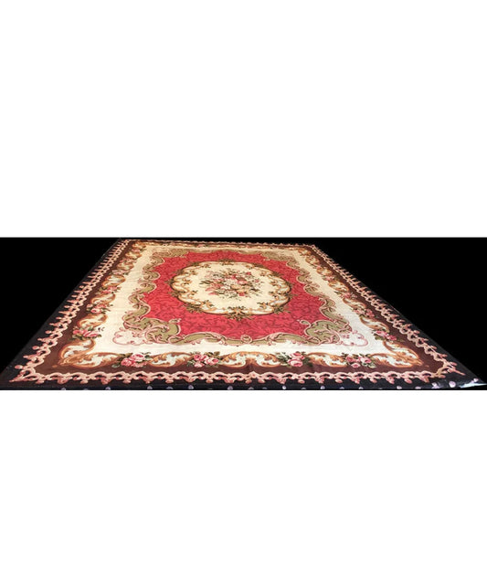 A 19th Century Palatial Size French Aubusson Flat Weave Rug