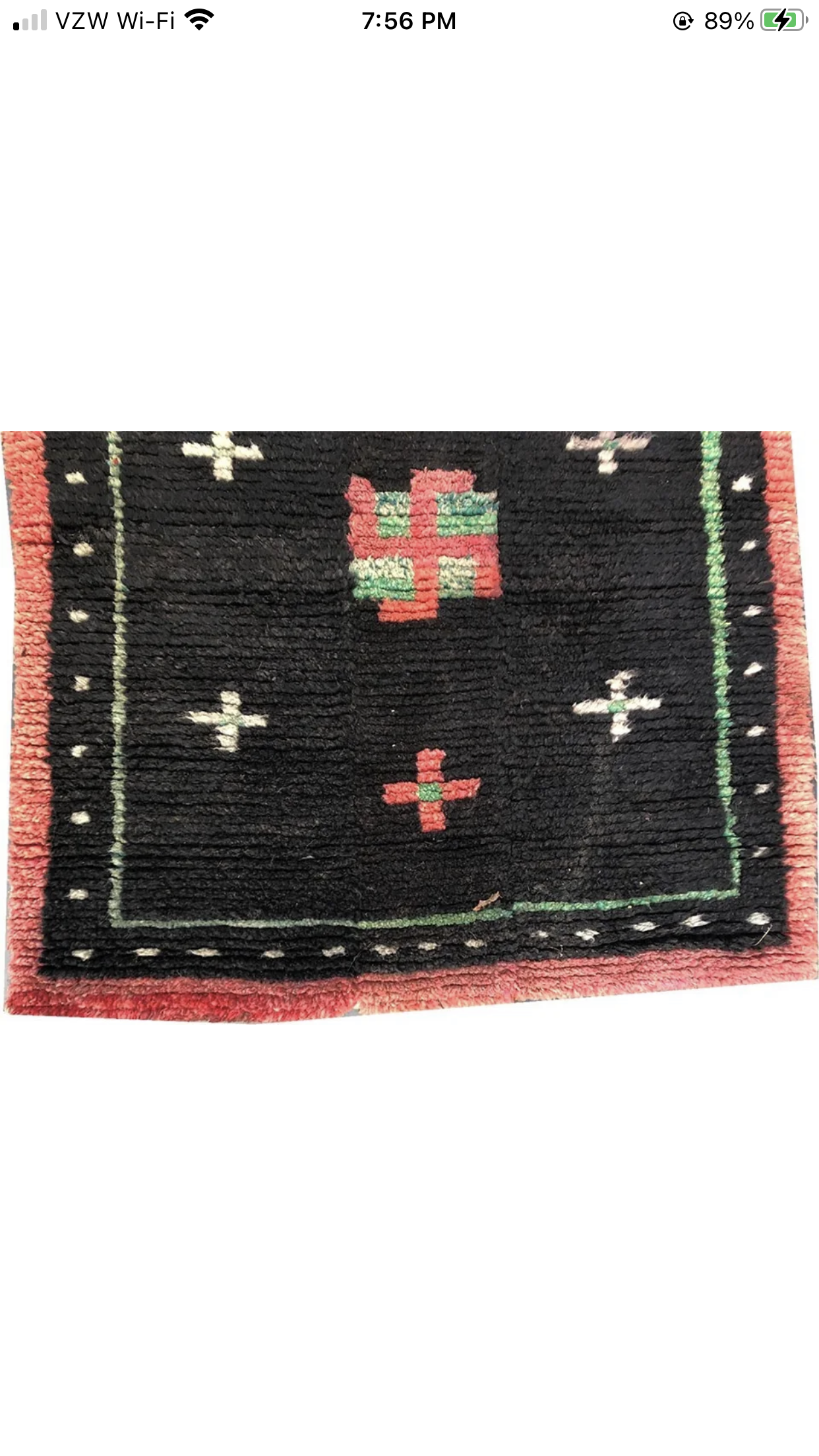 An Antique Tibetan Area Rug