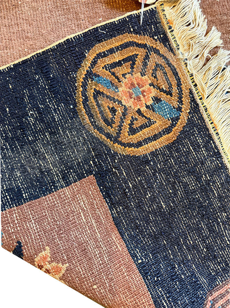 An Antique Camel Ground Art Deco chinese Rug
