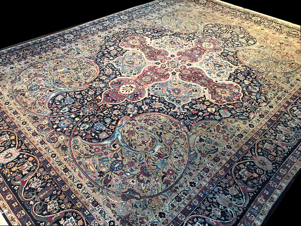 A 2nd To None Decorative Rare Persian Semnan Rug