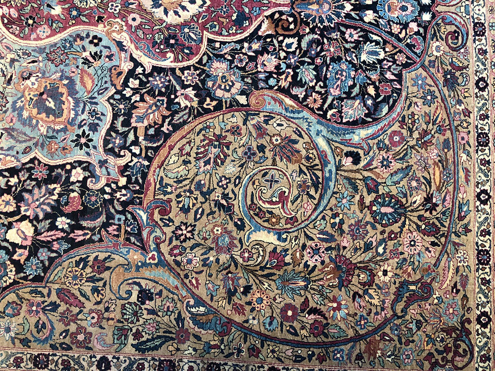 A 2nd To None Decorative Rare Persian Semnan Rug