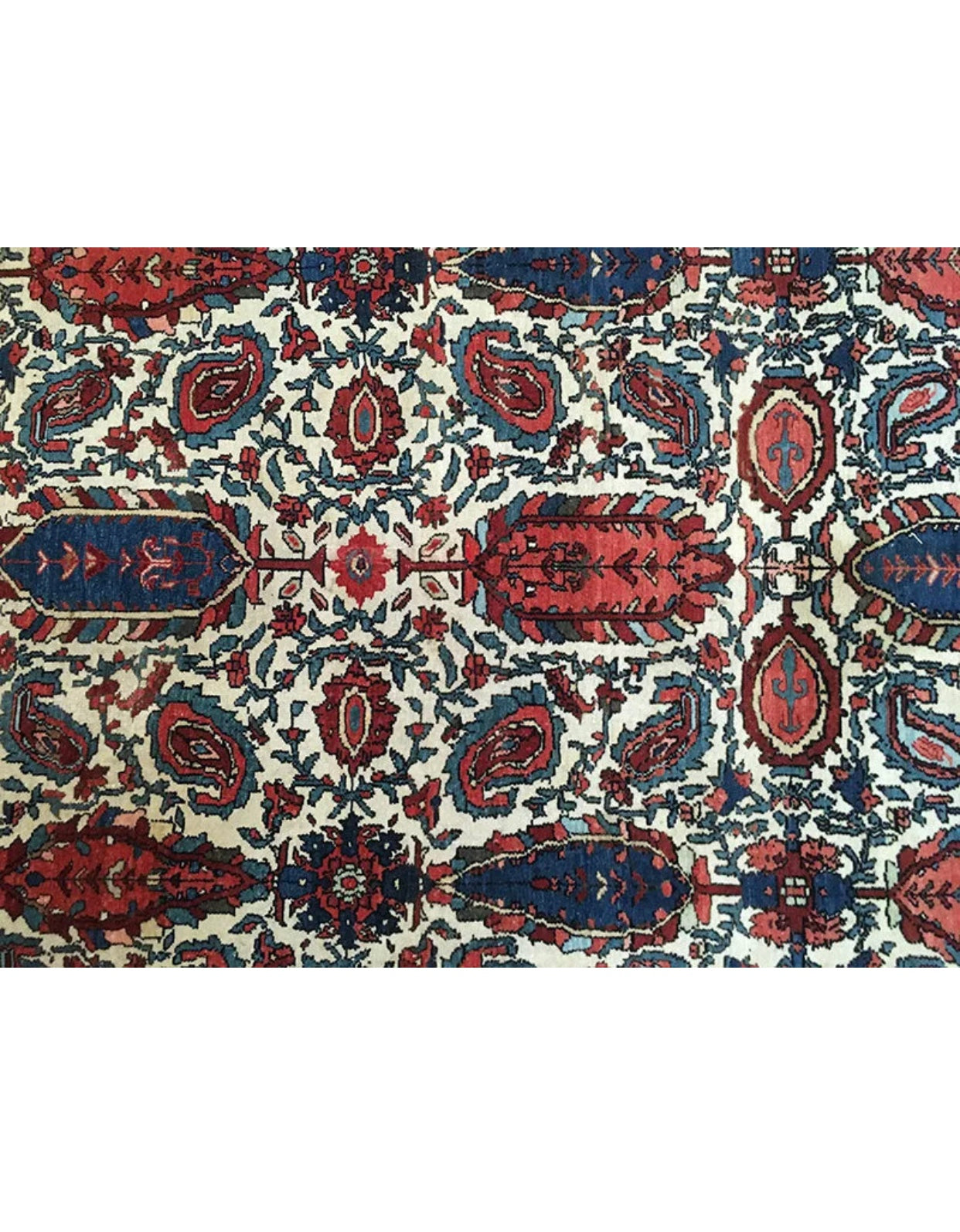 Antique Collectible Persian Mishan/Mishin Malayer Rug