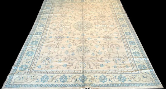 An Antique Turkish Oushak Rug