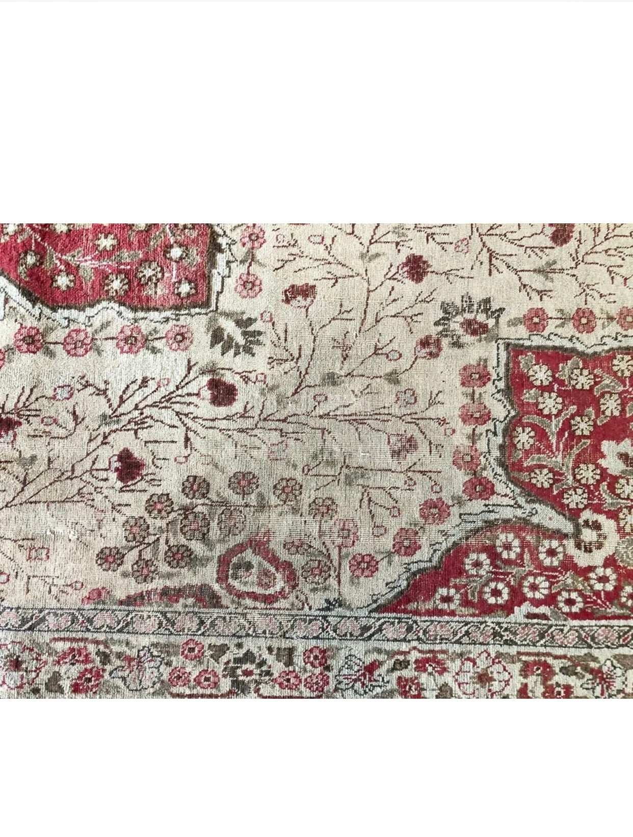 An Antique Genuine Persian Tabriz “Haji Jalili Style”