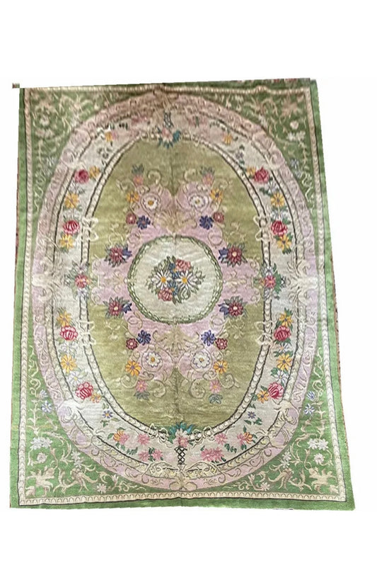 An Antique English Sacsnnerie Rug