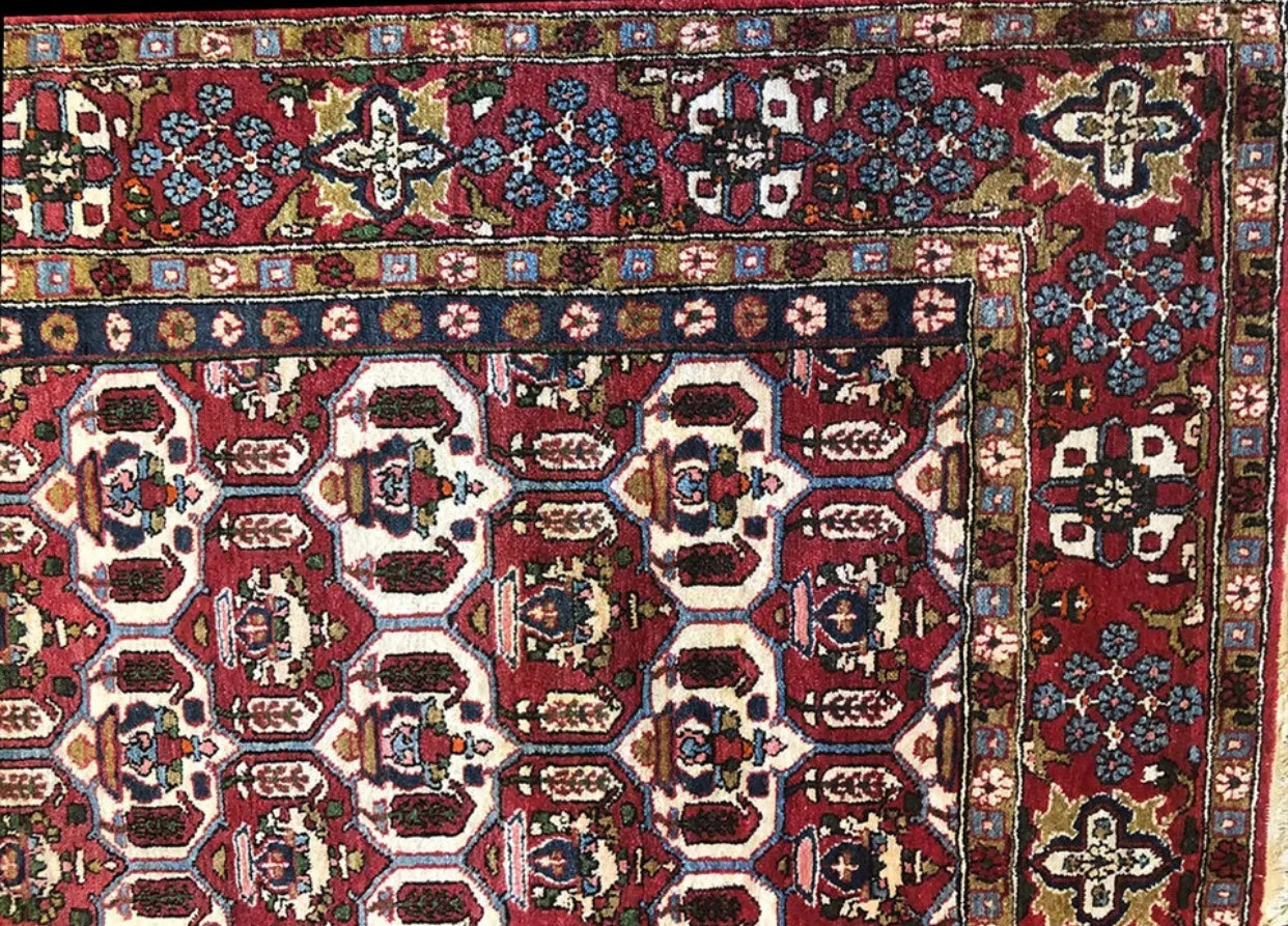 An Antique Unusual Persian Isfahan Rug