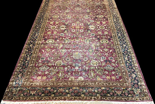 Antique Worn Out Look Indian Amritsar Rug