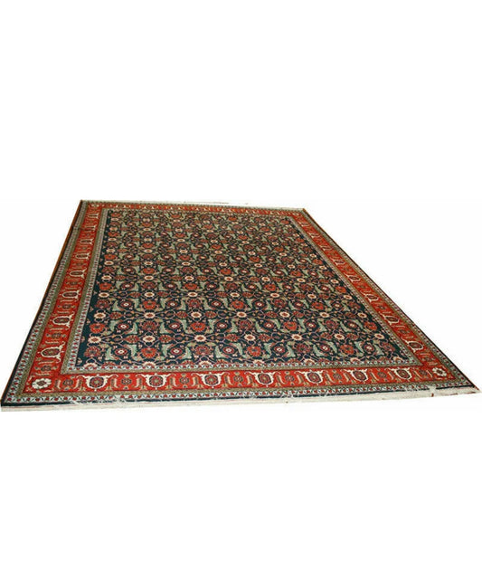 An Antique Unusual Persian Tabriz Rug