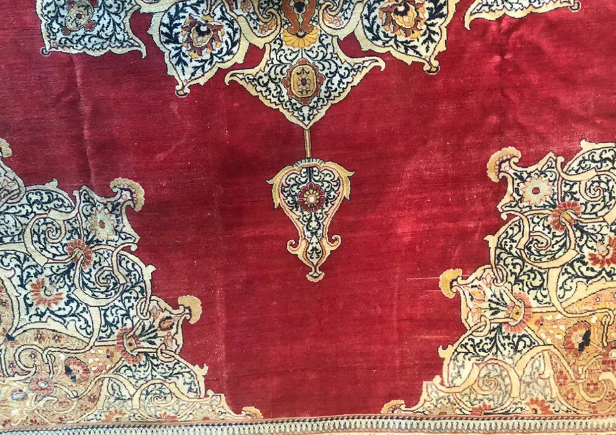 A Classic Antique Persian Haji Jalili Tabriz Rug