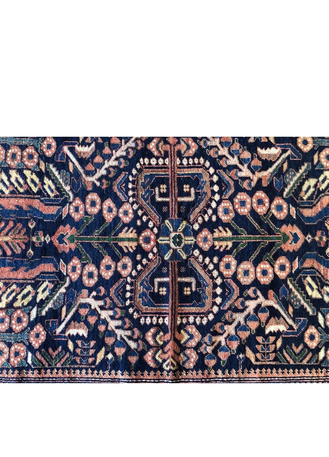 An Antique Decorative Persian Hamedan Rug