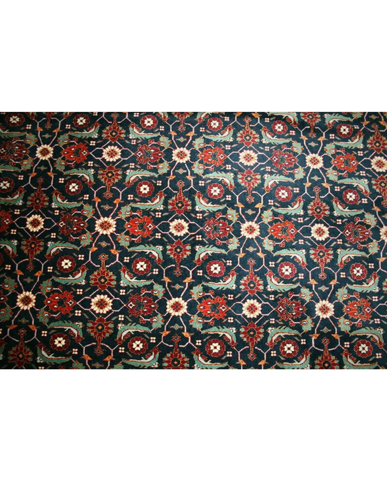 An Antique Unusual Persian Tabriz Rug