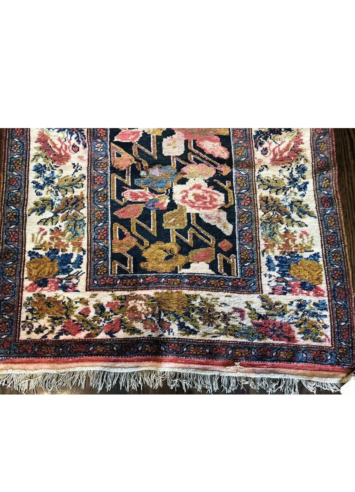 An Antique 19’ Long Persian Luri Bakhtiari Gallway Tunner Rug