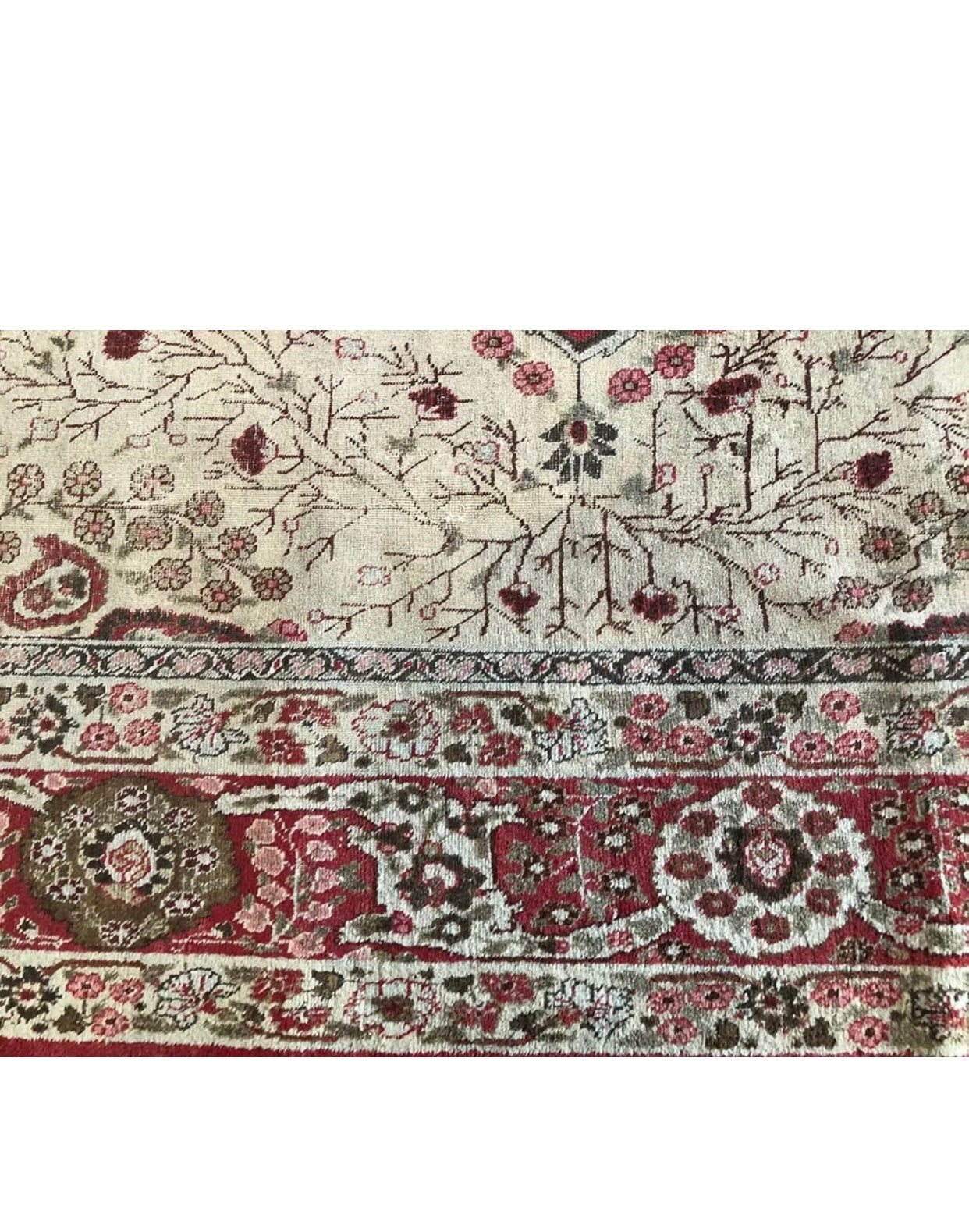 An Antique Genuine Persian Tabriz “Haji Jalili Style”