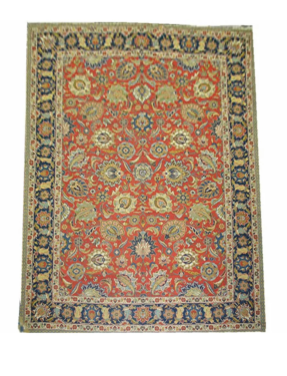 An Antique Decorative Persian Tabriz Rug