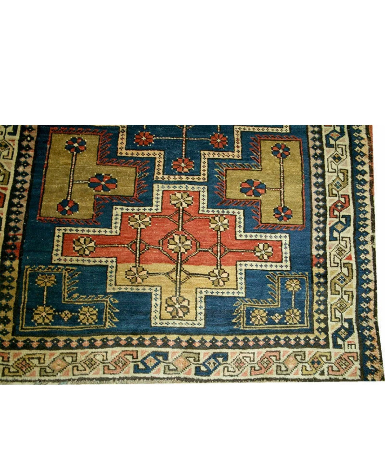 An Antique Caucasian Kuba Area Rug