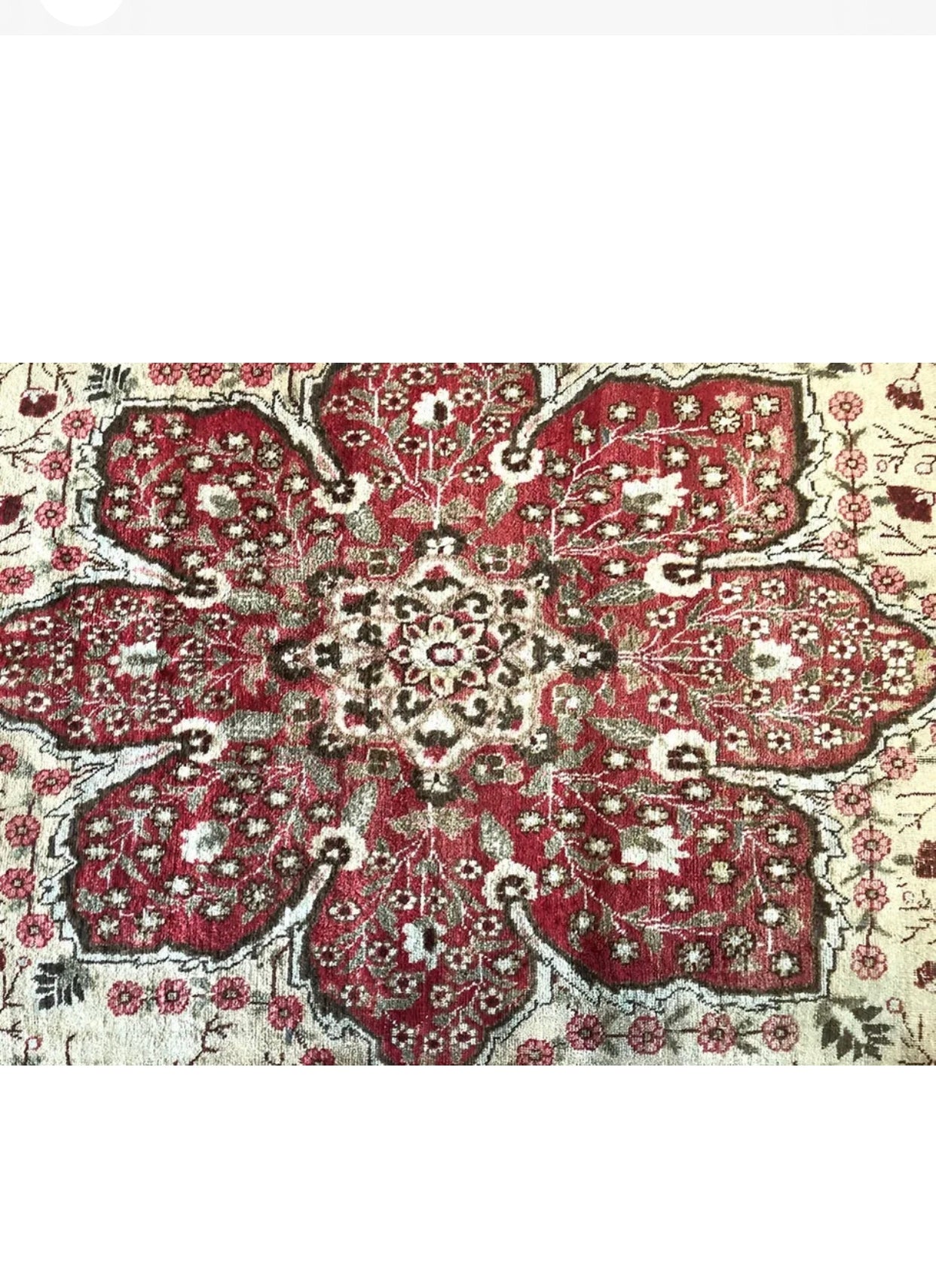 An Antique Genuine Persian Tabriz “Haji Jalili Style”