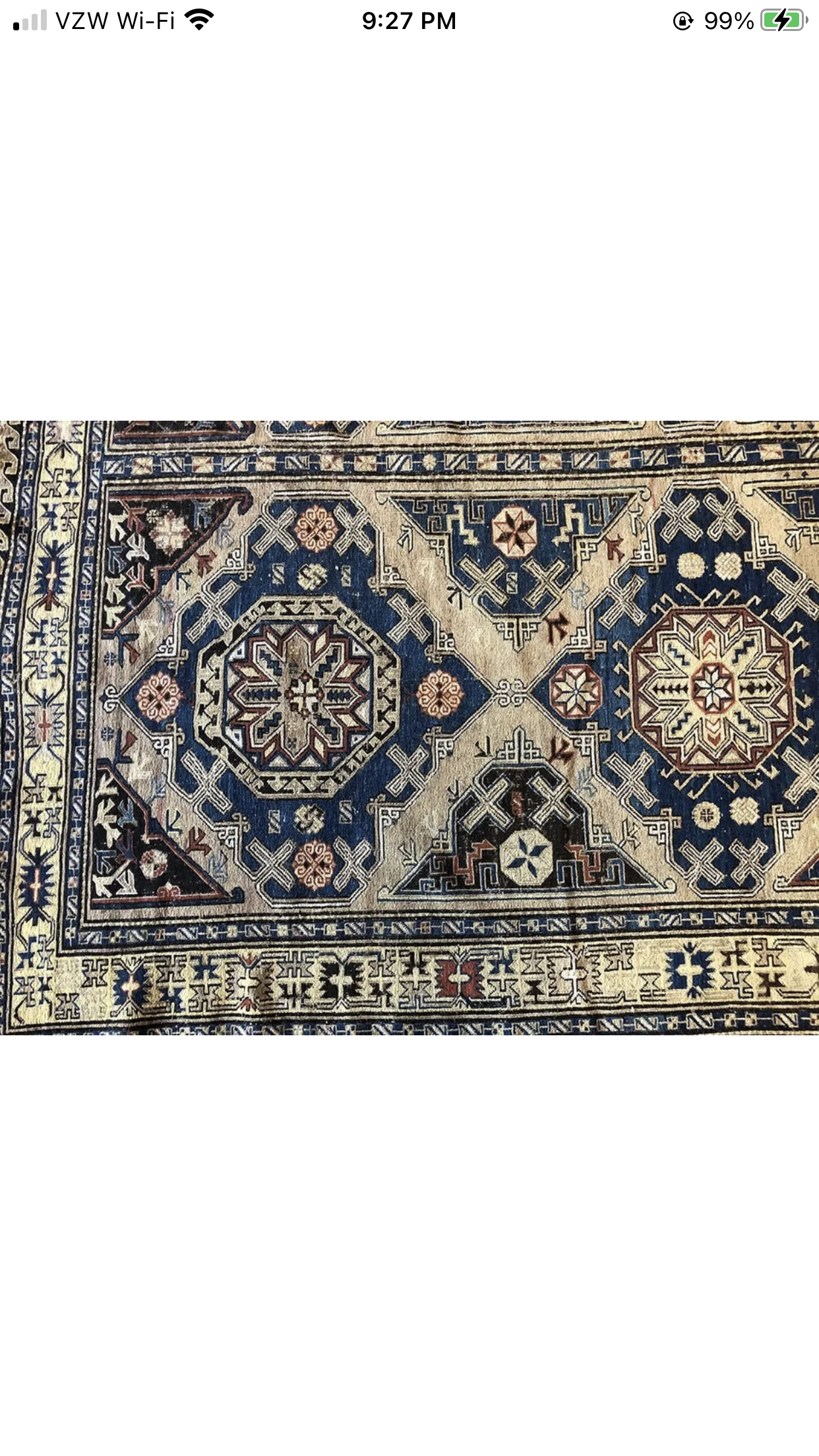 An Antique Gallery Size Caucasian Kuba Soumak