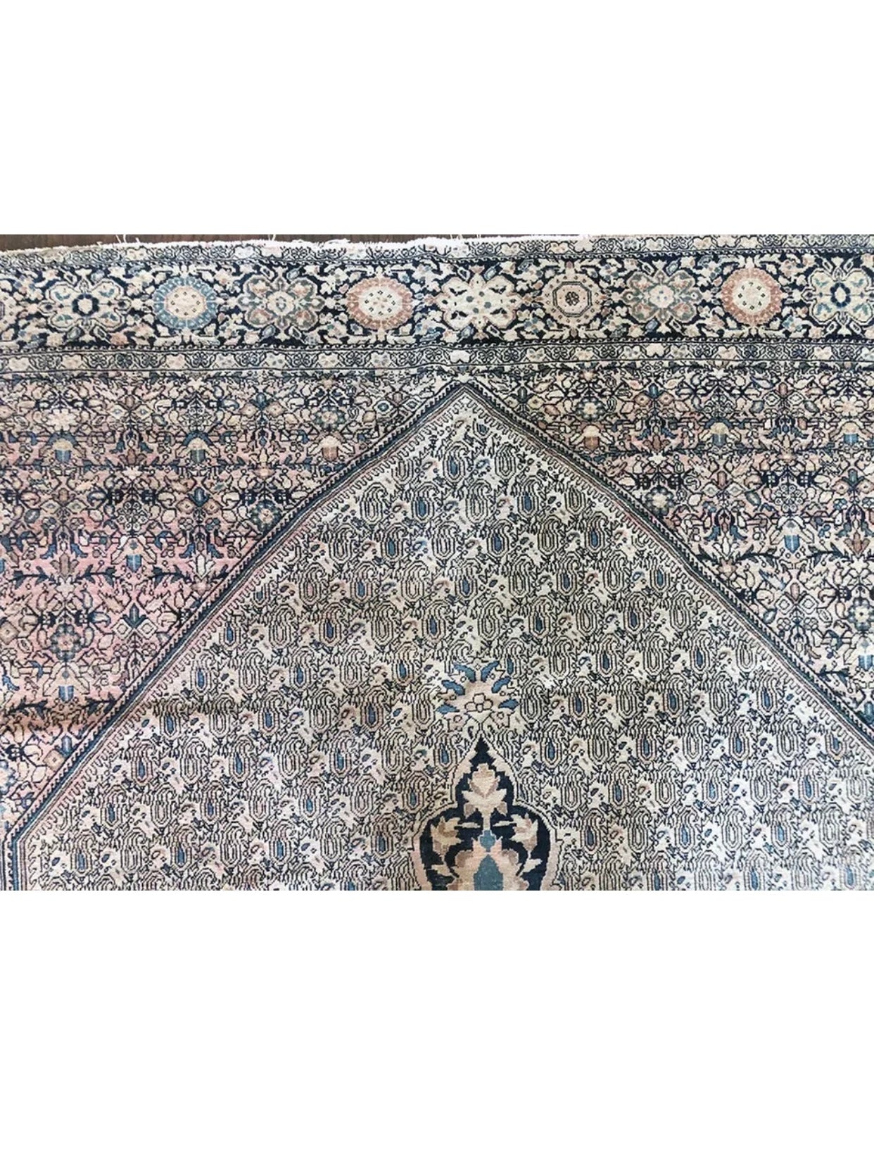 A Gorgeous Antique Persian Ferahan Sarouk Rug “Paisley”