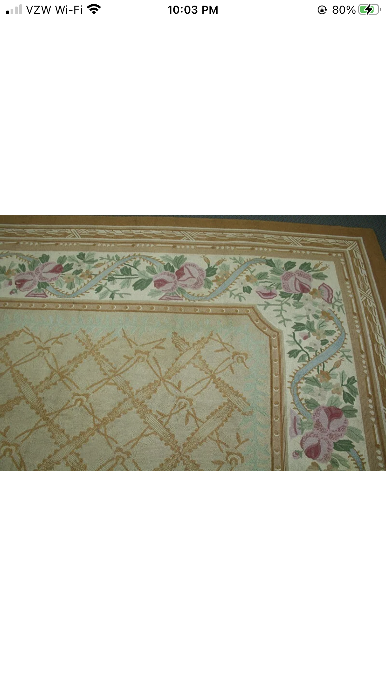 A Vintage 12’ x 16’ American Hooked Rug