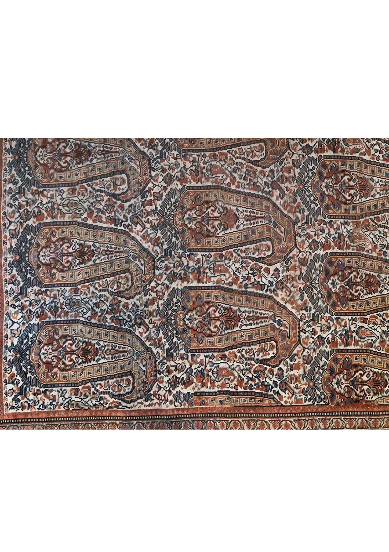 An Antique Collectible SW Persian Khamseh Rug