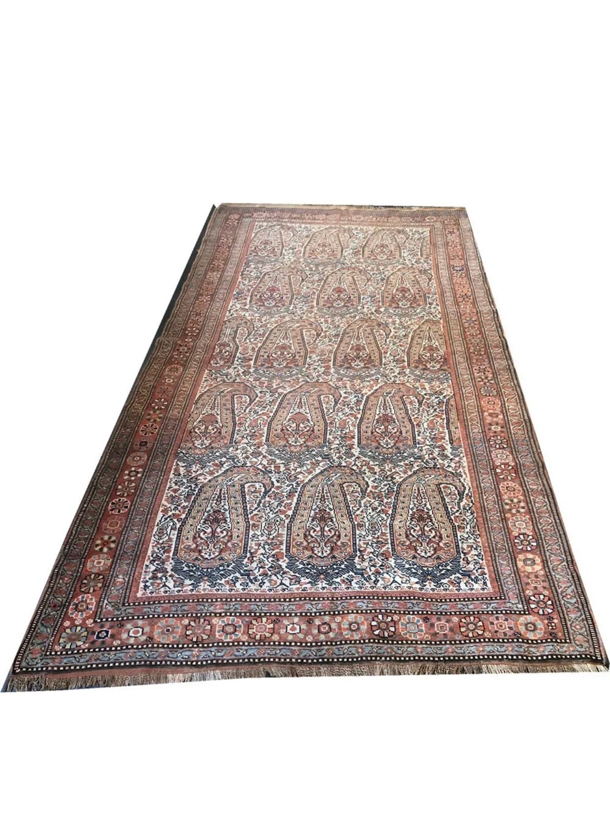 An Antique Collectible SW Persian Khamseh Rug