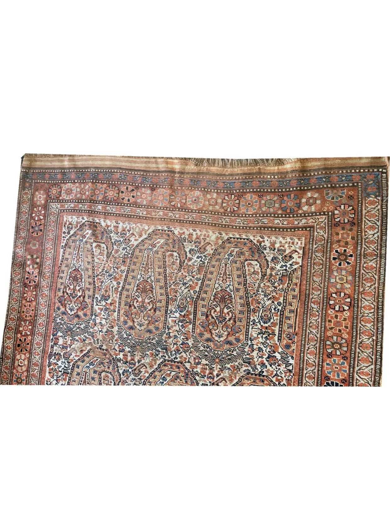 An Antique Collectible SW Persian Khamseh Rug