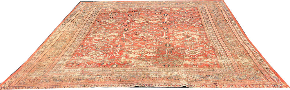 A Sensational Antique Turkish Silk Keyseri Rug