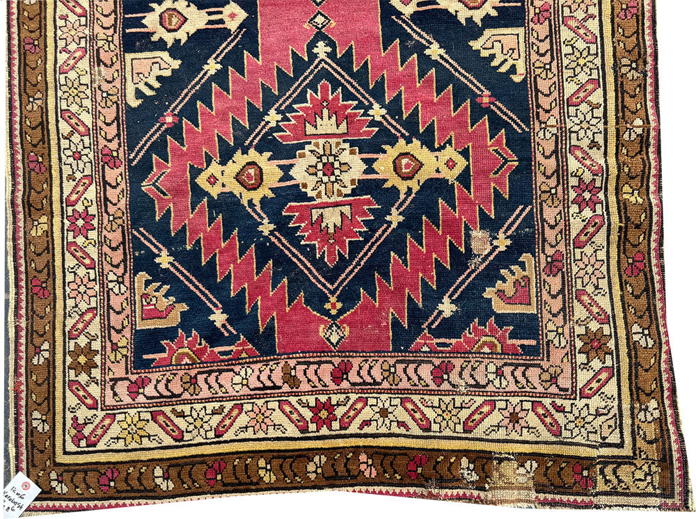 An Antique Caucasian Karabagh Runner Rug