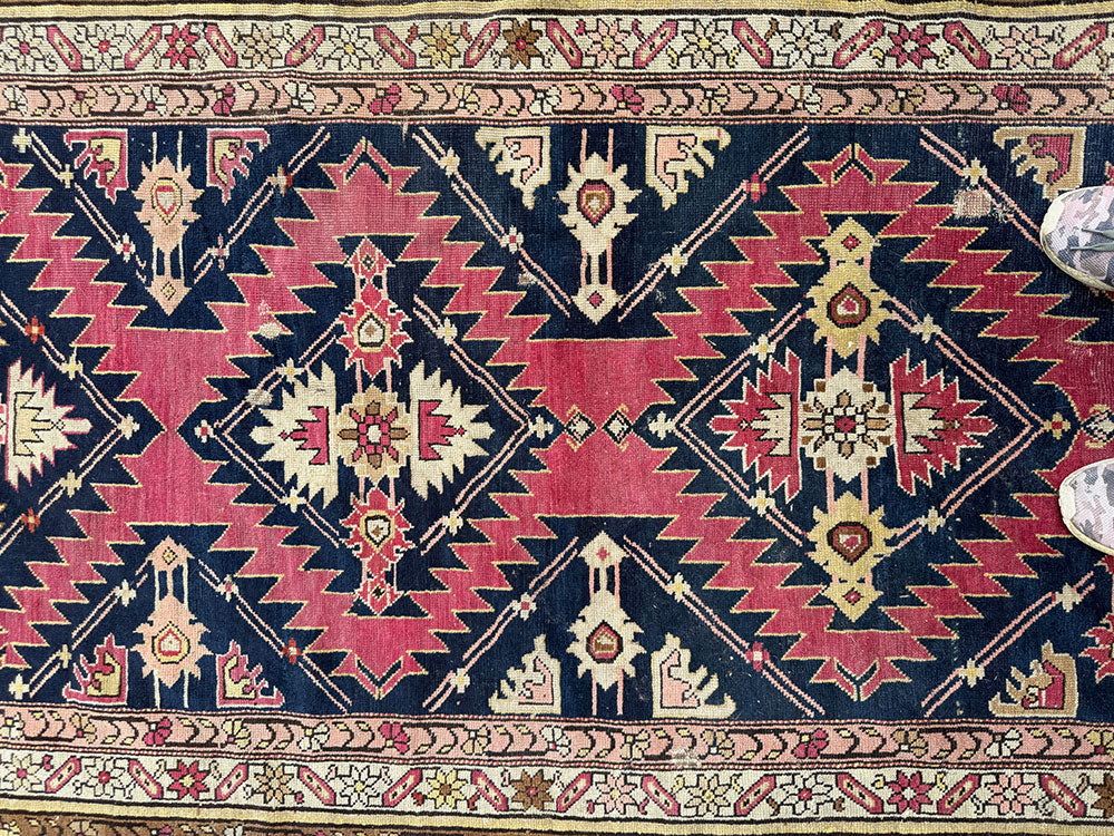 An Antique Caucasian Karabagh Runner Rug