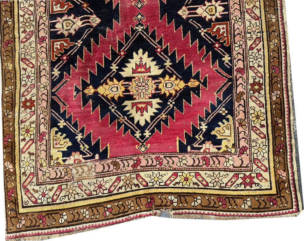 An Antique Caucasian Karabagh Runner Rug