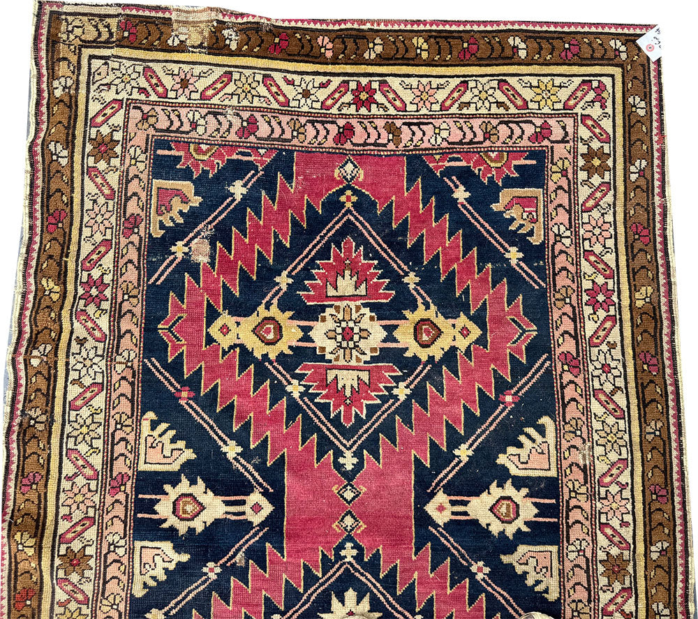 An Antique Caucasian Karabagh Runner Rug