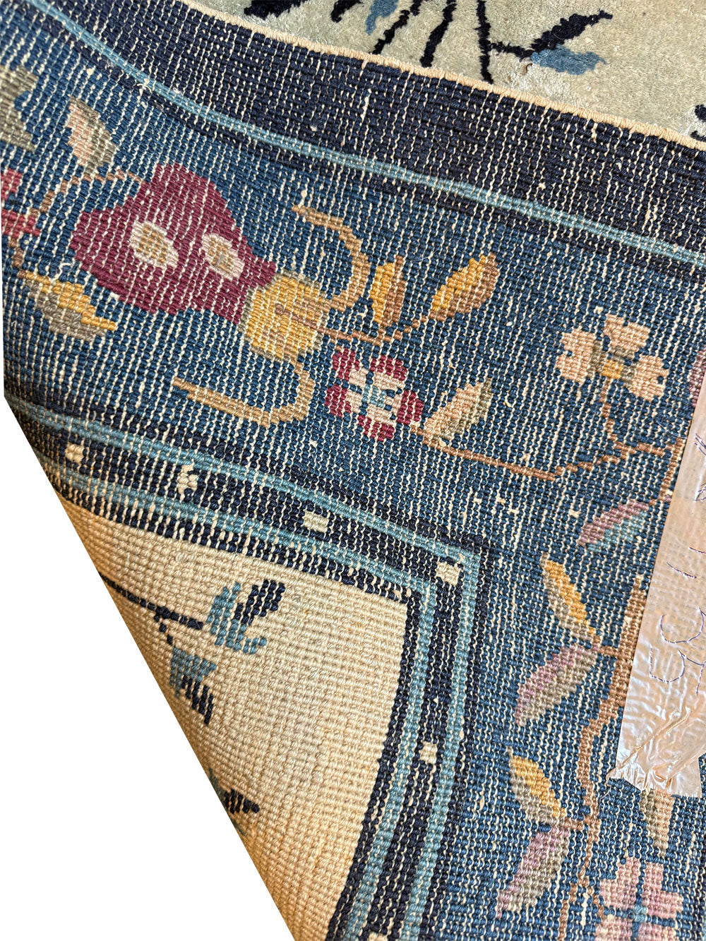 An Antique 5' x 8' Unusual Chinese Peking Rug
