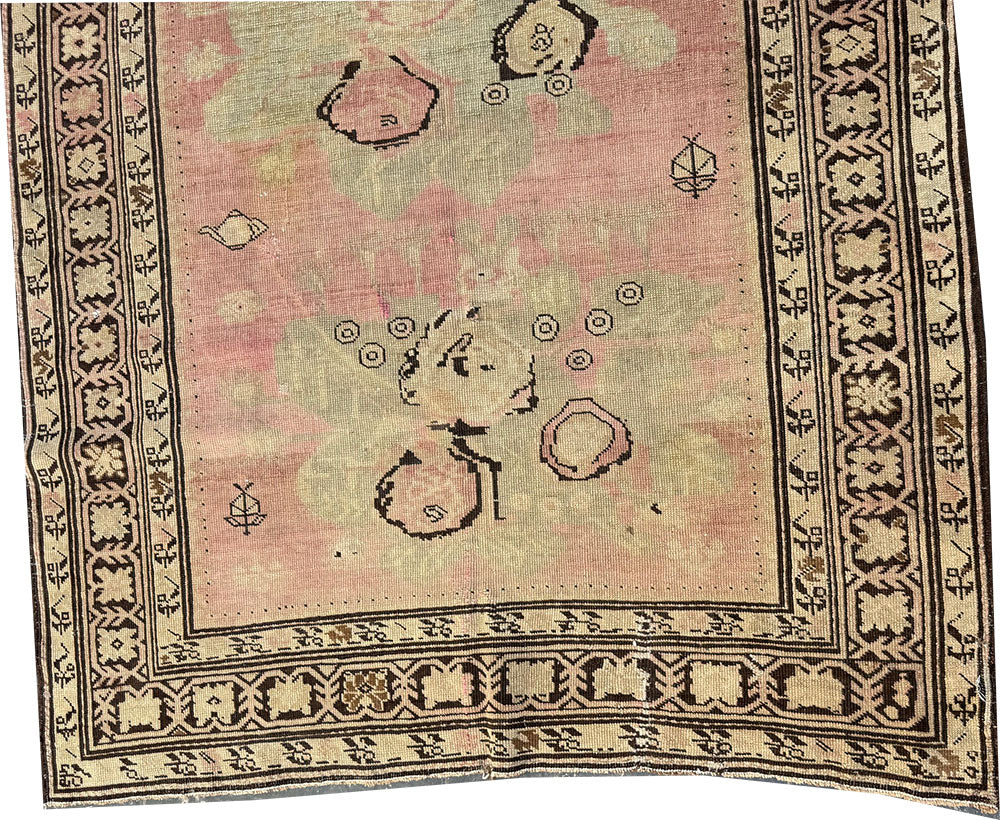An Antique 19th Century Decorative Khotan Rug $899.00