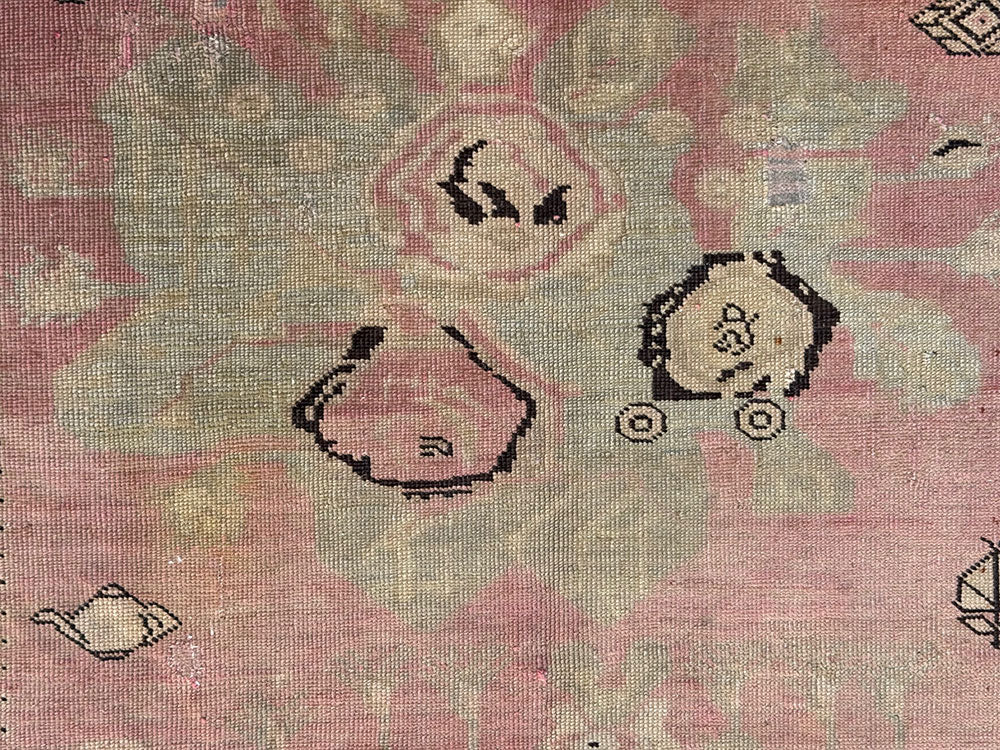 An Antique 19th Century Decorative Khotan Rug $899.00