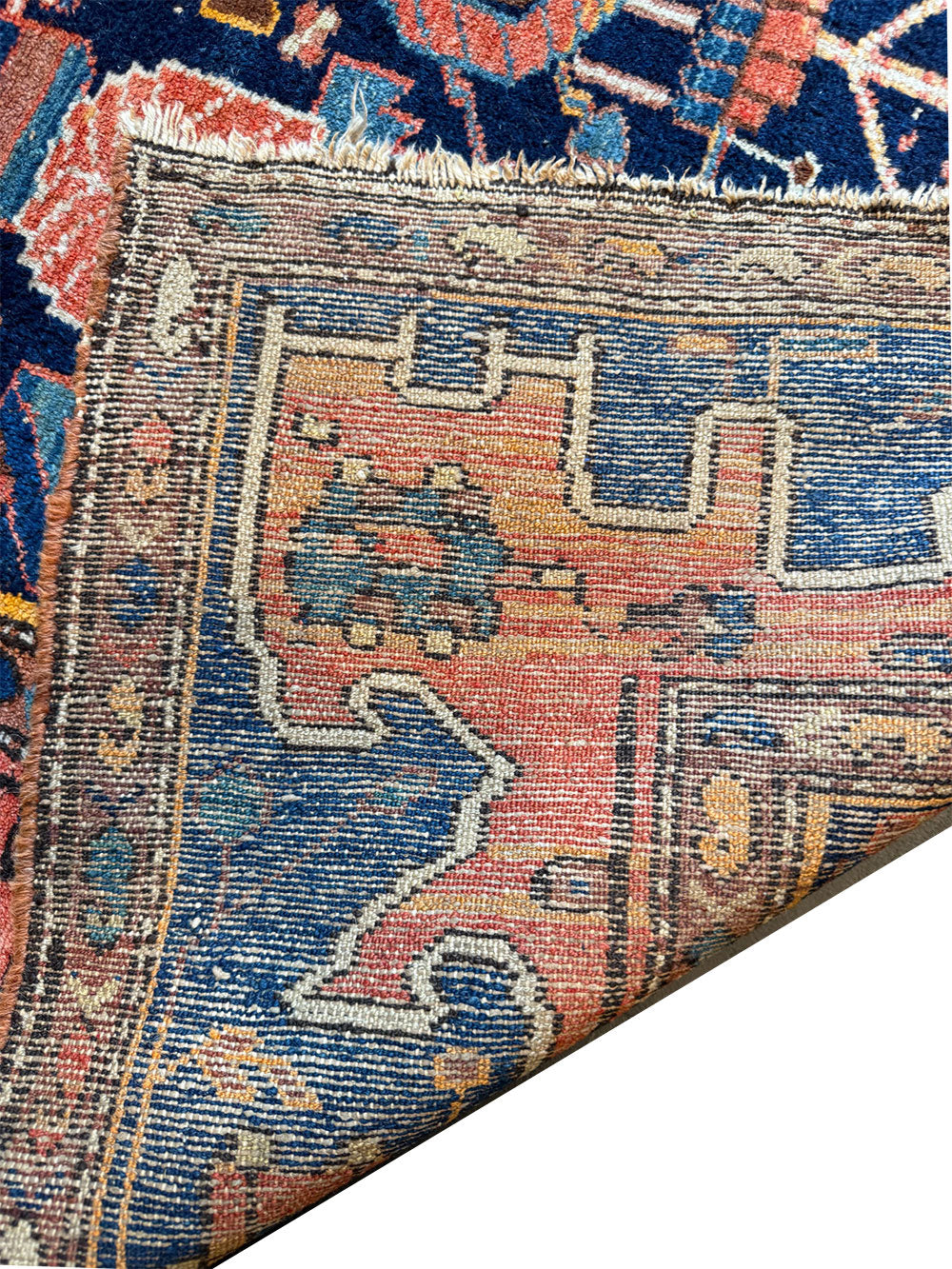 A Breathtaking Tribal Antique Persian Nahavand Rug Circa 1920