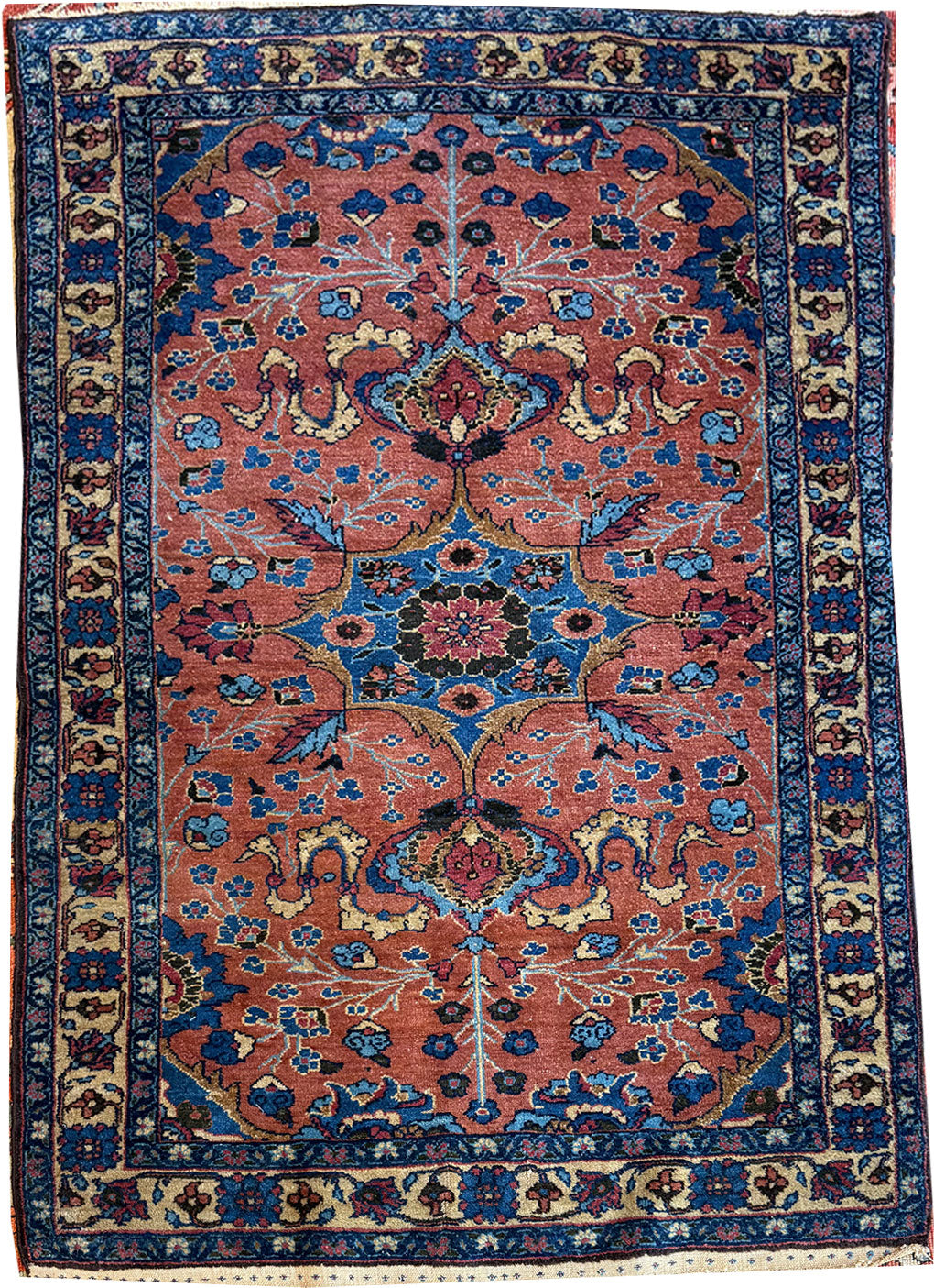 An Antique Persian Lilihan Rug