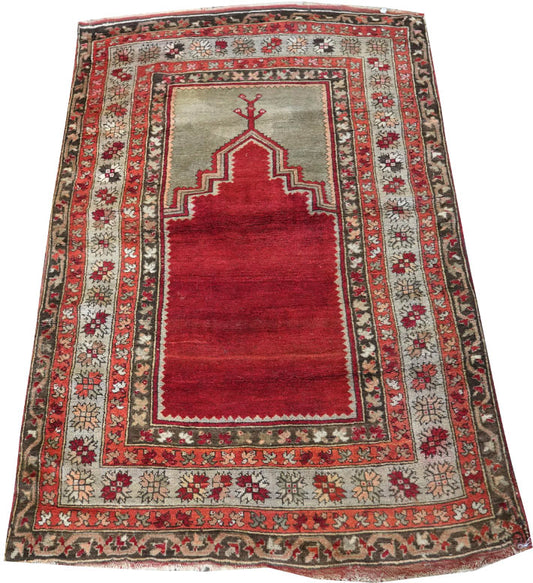 Antique Turkish Prayer Rug