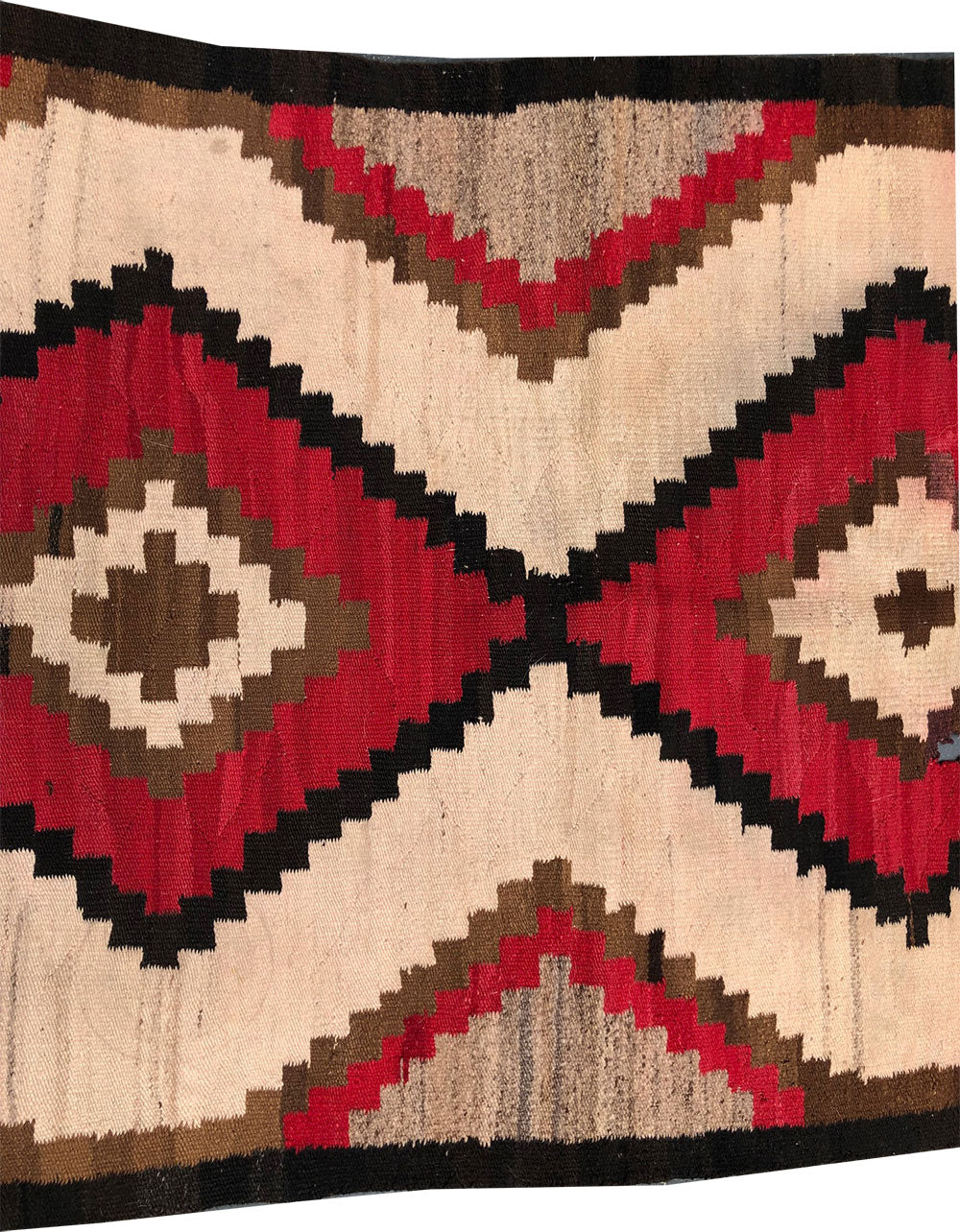 An Antique American Native Navajo 'Ganado" Area Rug 42" X 72"