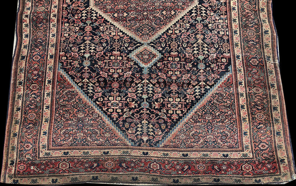 An Antique Persian Ferahan Sarouk Area Rug Circa 1920