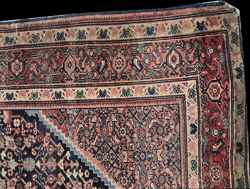 An Antique Persian Ferahan Sarouk Area Rug Circa 1920