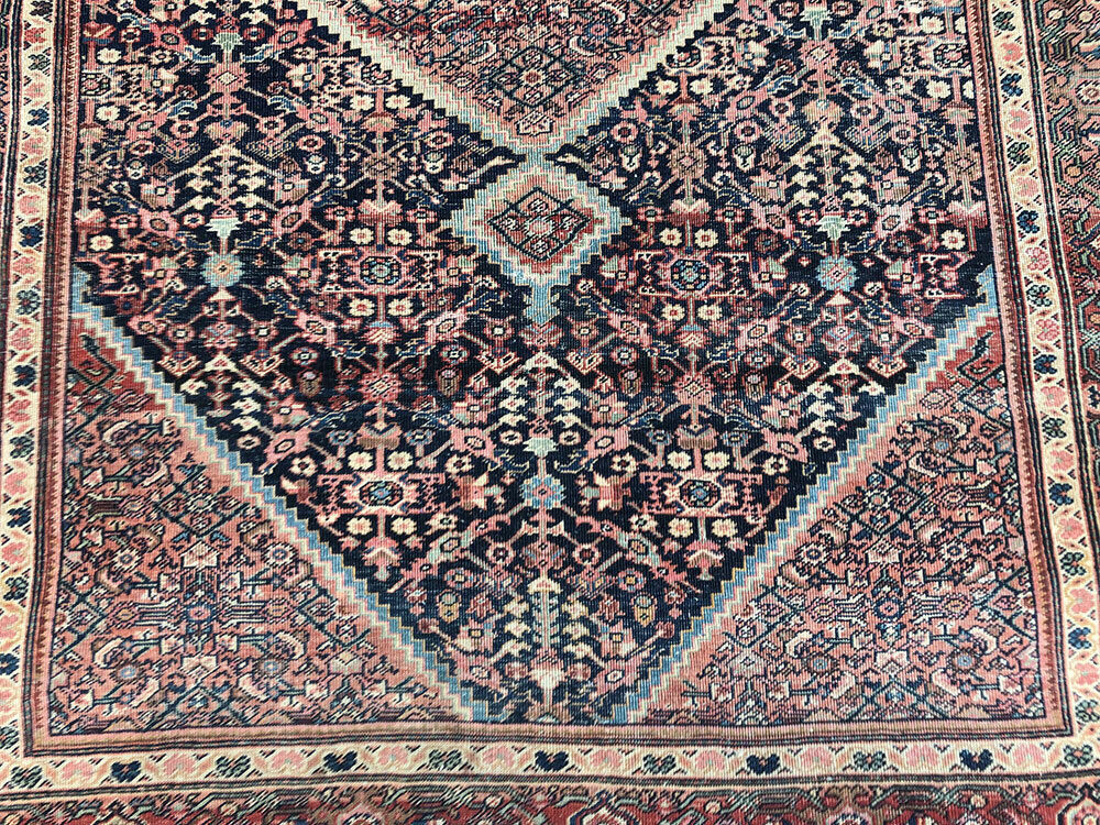 An Antique Persian Ferahan Sarouk Area Rug Circa 1920