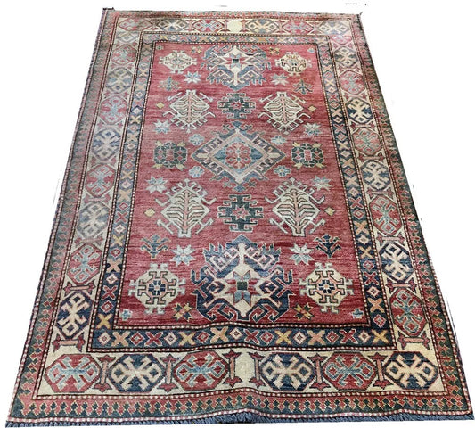 A Vintage Caucasian Kazak Rug $299.00 "Bargain Of The month"