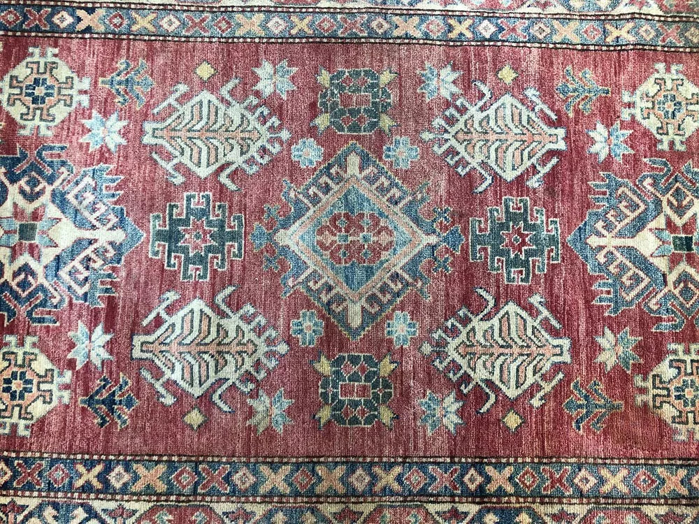 A Vintage Caucasian Kazak Rug $299.00 "Bargain Of The month"