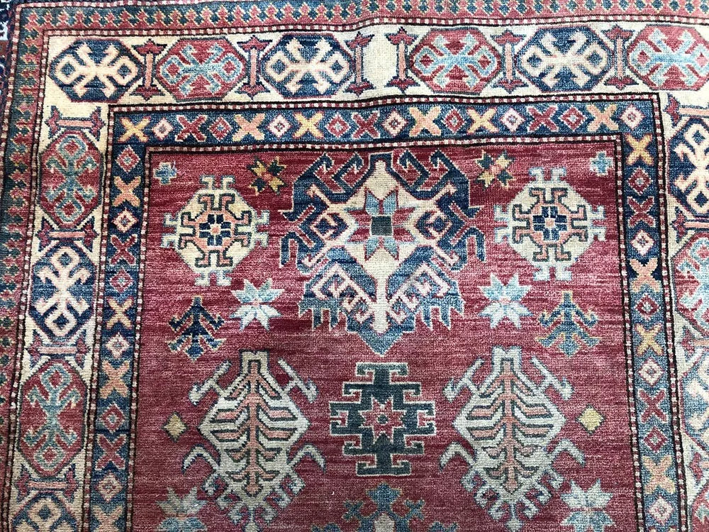 A Vintage Caucasian Kazak Rug $299.00 "Bargain Of The month"