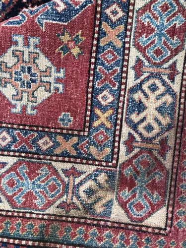 A Vintage Caucasian Kazak Rug $299.00 "Bargain Of The month"