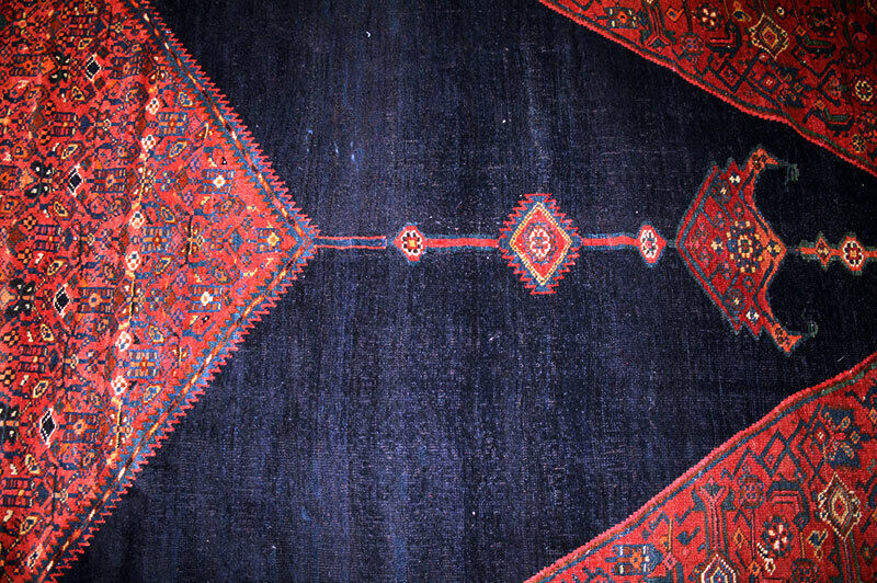 An Antique Palatial Size 15' x 23' Persian Kurd Bidjar Rug