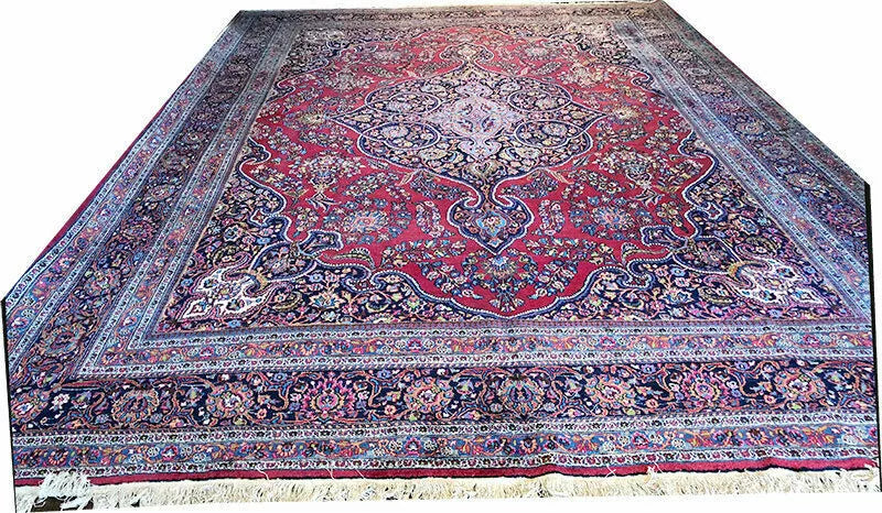 An Antique Palace Size Persian Mashad/Khorasan Rug