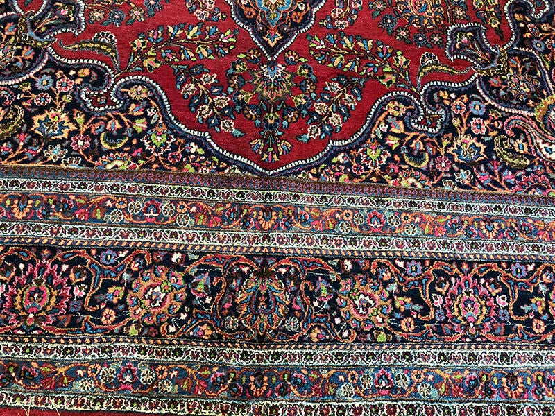 An Antique Palace Size Persian Mashad/Khorasan Rug